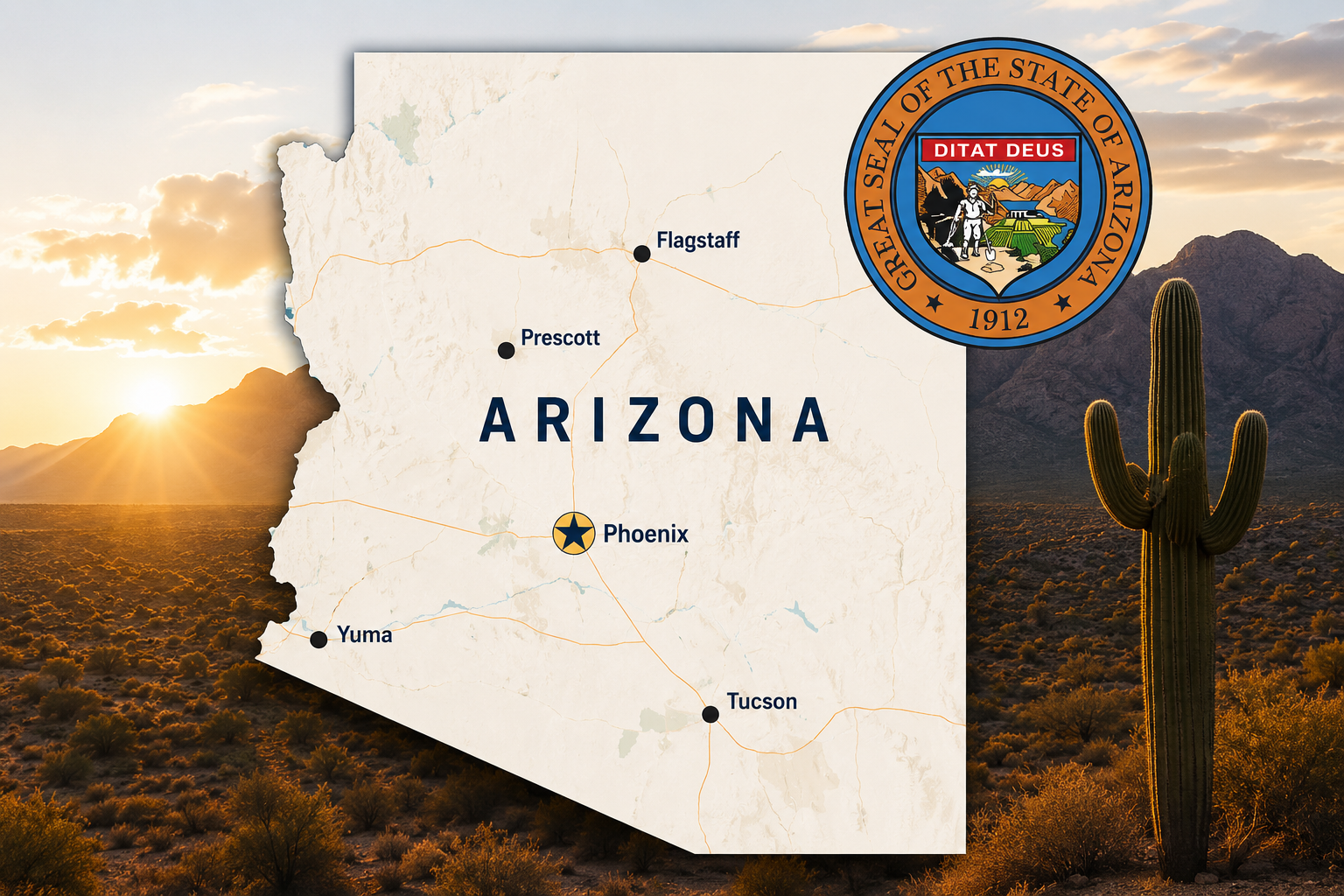 Arizona expert witness coverage map